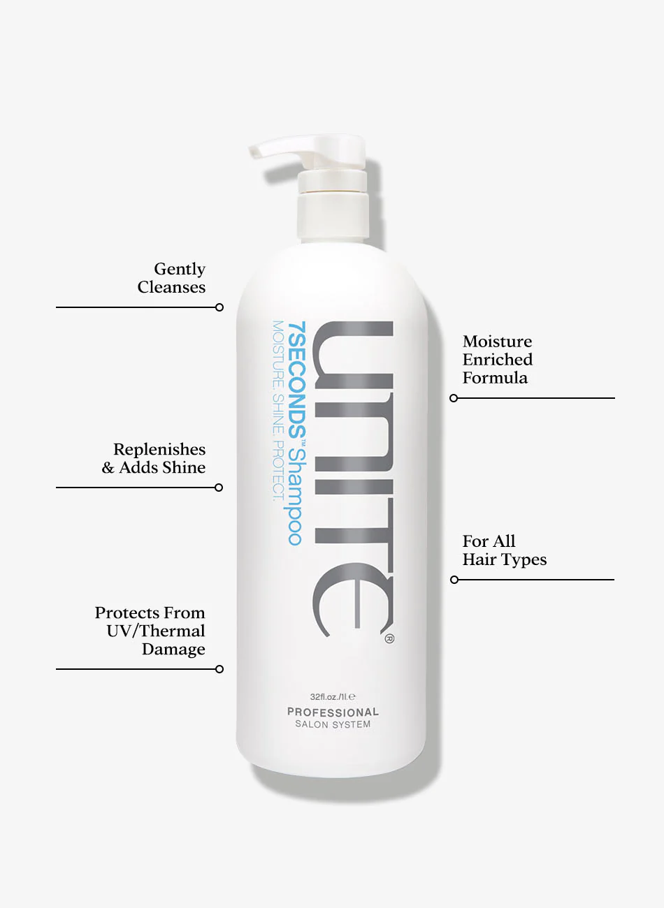 7SECONDS Shampoo - Back Bar Item / Not For Resale - Image 3