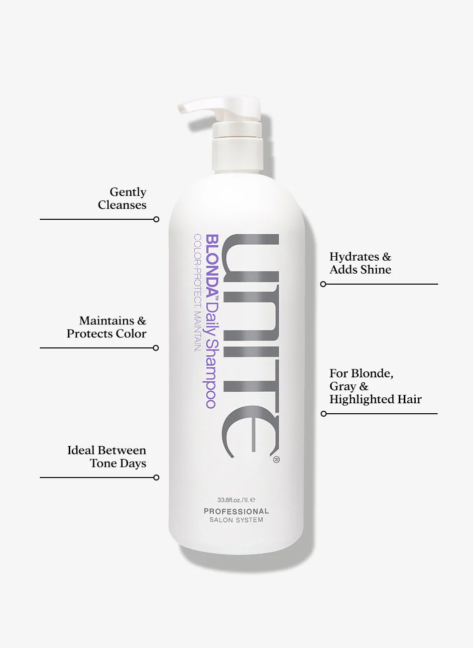 BLONDA Daily Shampoo - Back Bar Item/Not For Resale - Image 3