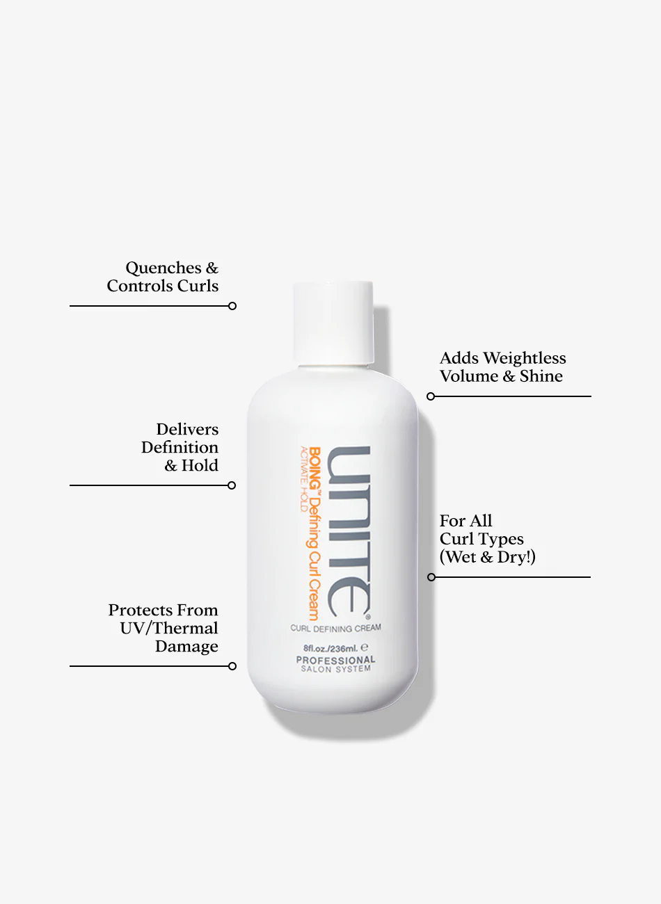 BOING Moisture Curl Cream - Back Bar Item / Not For Resale - Image 3
