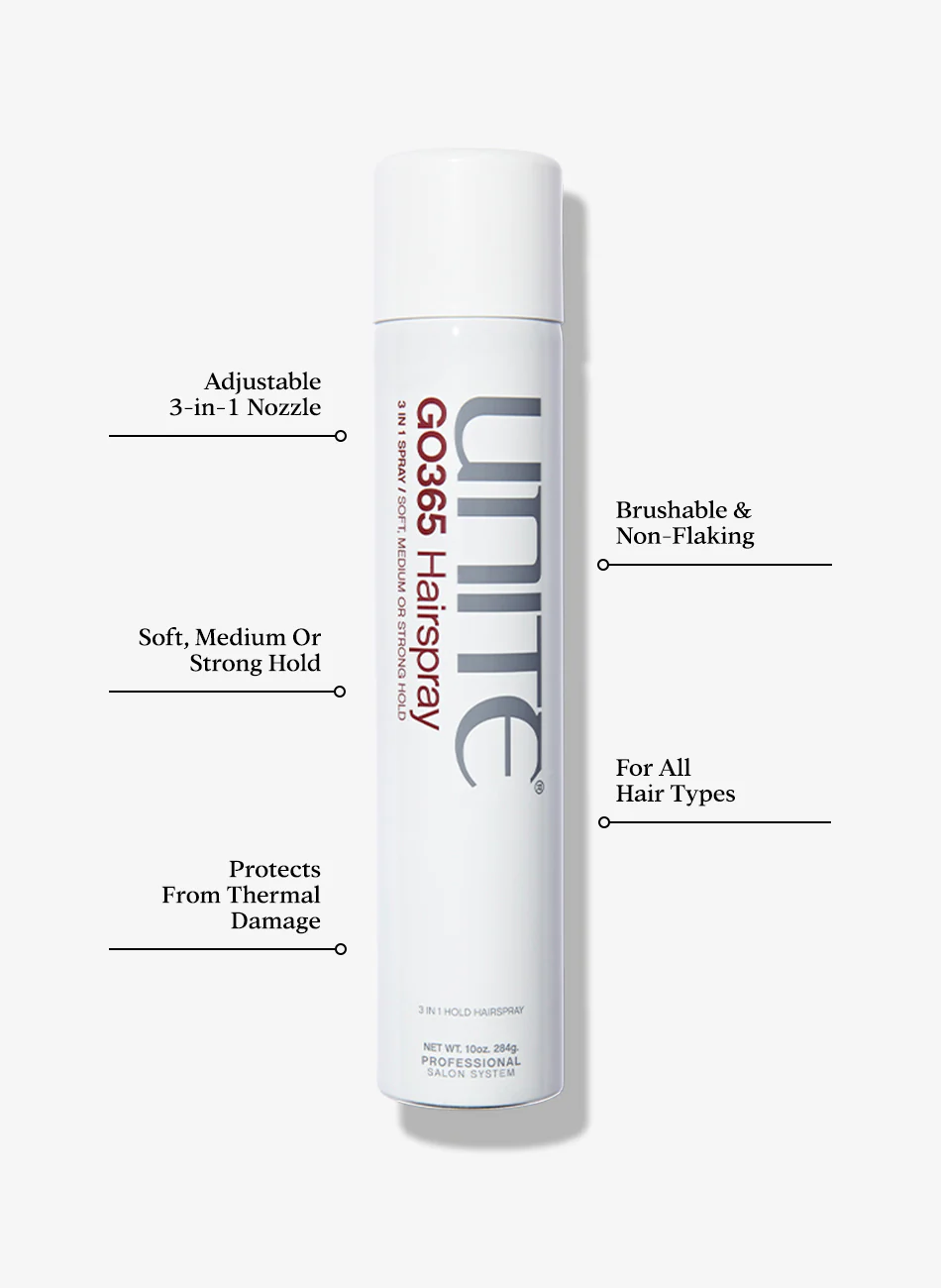 GO365 Hairspray - Back Bar Item / Not For Resale - Image 3